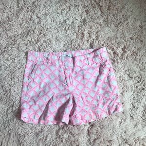 Pink and white kids vineyard vines shorts
